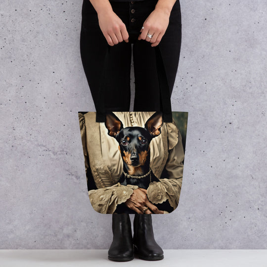 Tote bag-Toy Manchester Terrier V3