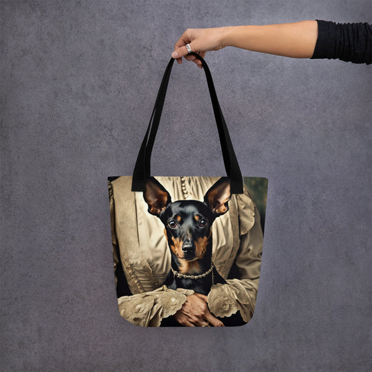 Tote bag-Toy Manchester Terrier V3