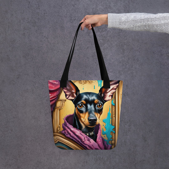 Tote bag-Toy Manchester Terrier V4