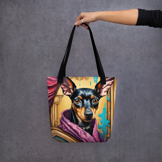 Tote bag-Toy Manchester Terrier V4