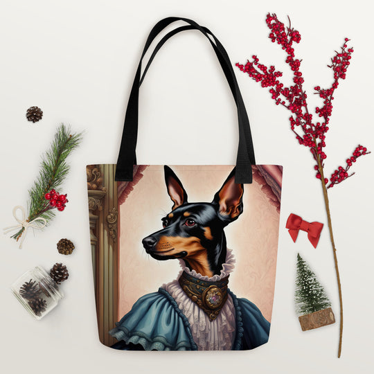 Tote bag-Toy Manchester Terrier V5