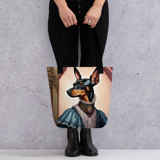 Tote bag-Toy Manchester Terrier V5