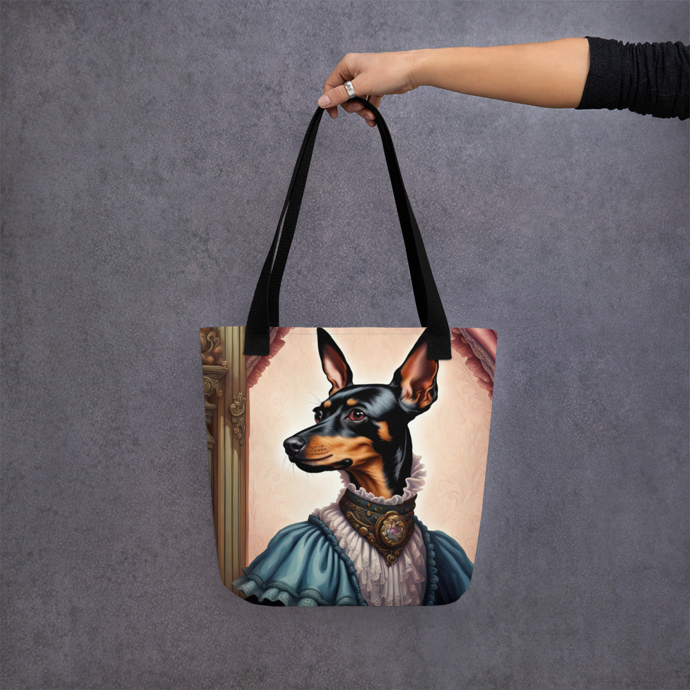 Tote bag-Toy Manchester Terrier V5