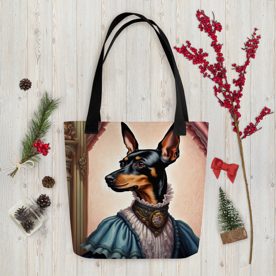 Tote bag-Toy Manchester Terrier V5