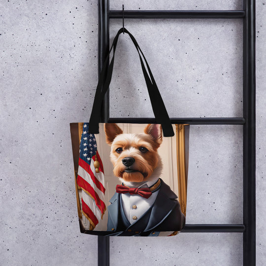 Tote bag-Teddy Roosevelt Terrier V3