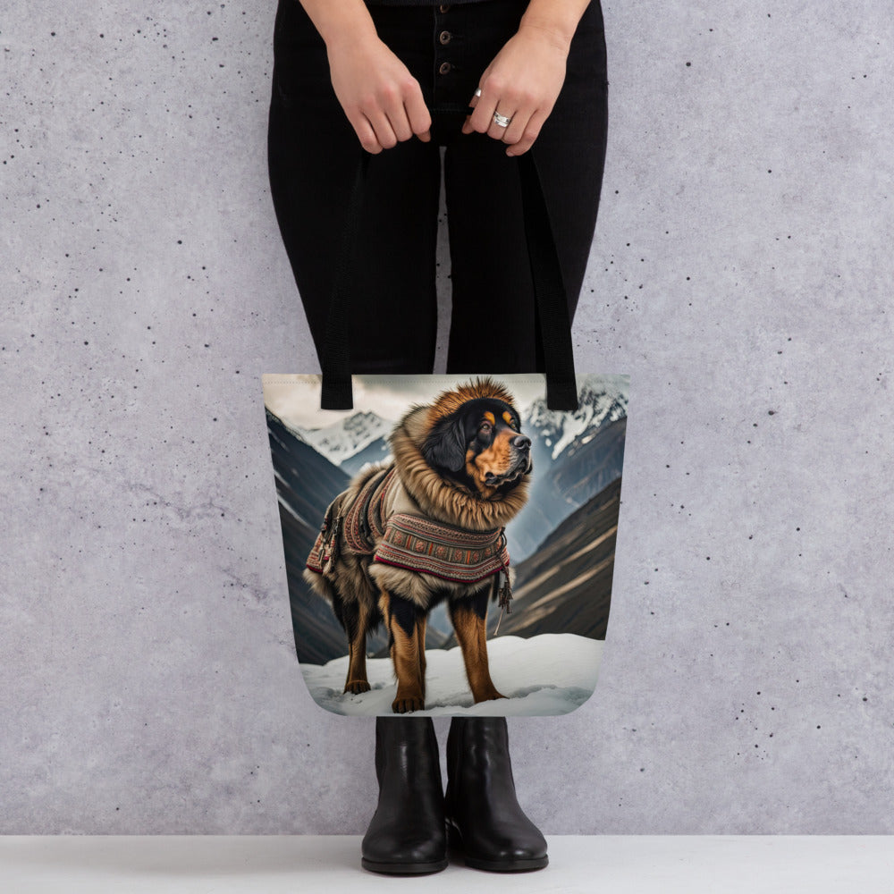 Tote bag-Tibetan Mastiff