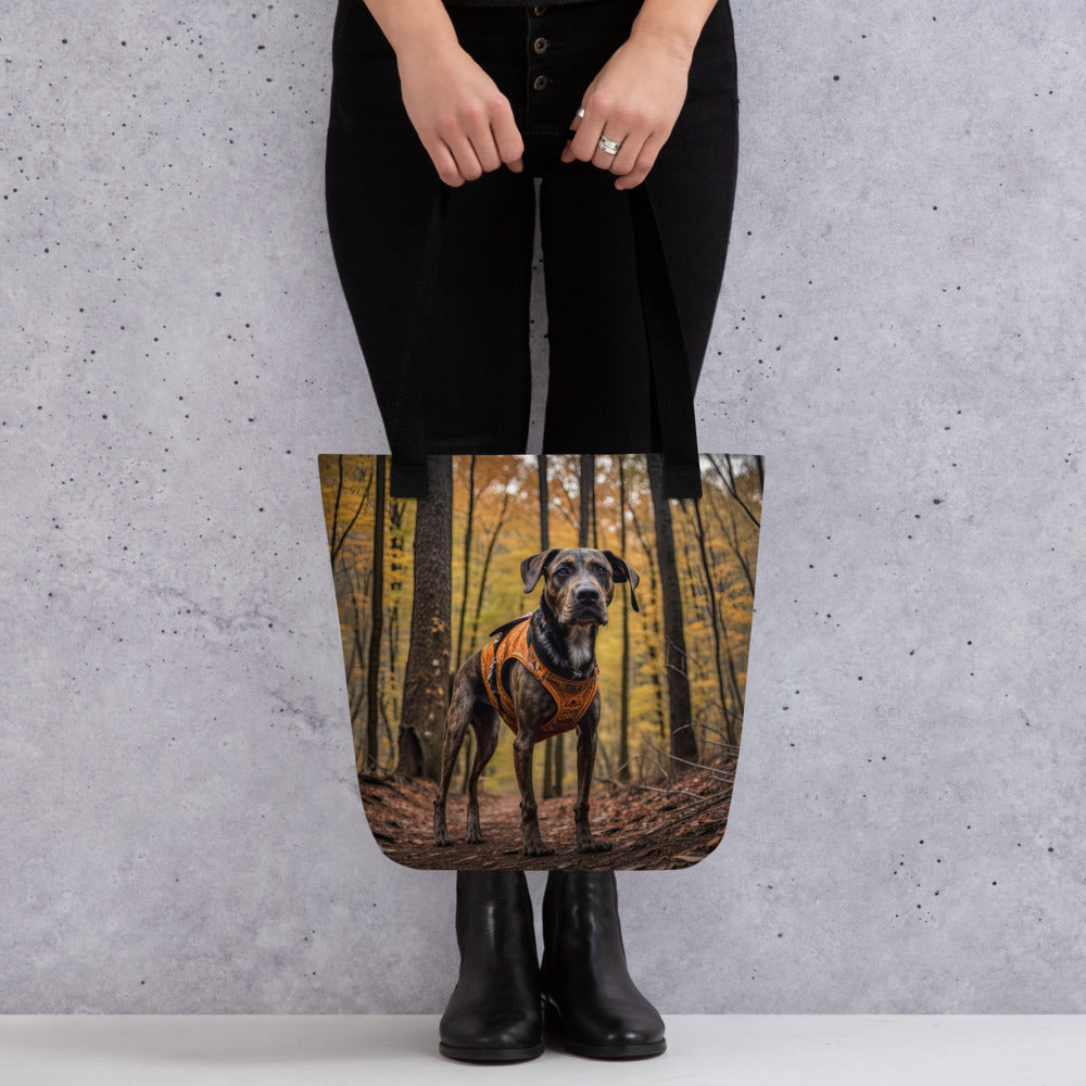 Tote bag-Treeing Tennessee Brindle V2