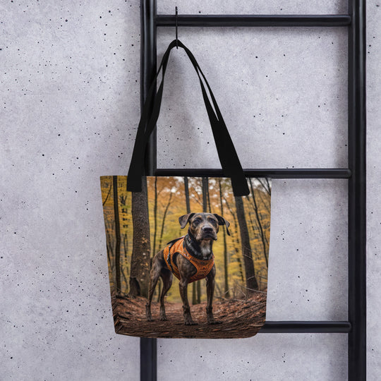 Tote bag-Treeing Tennessee Brindle V2