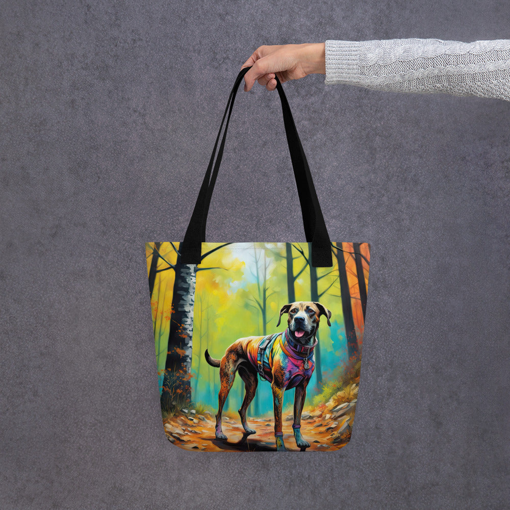 Tote bag-Treeing Tennessee Brindle V3