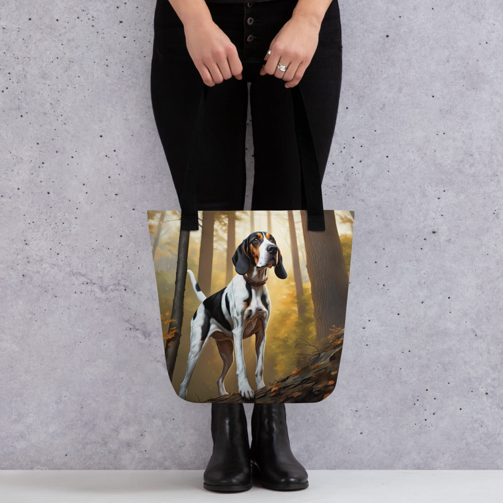 Tote bag-Treeing Walker Coonhound