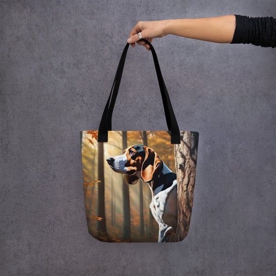 Tote bag-Treeing Walker Coonhound V2