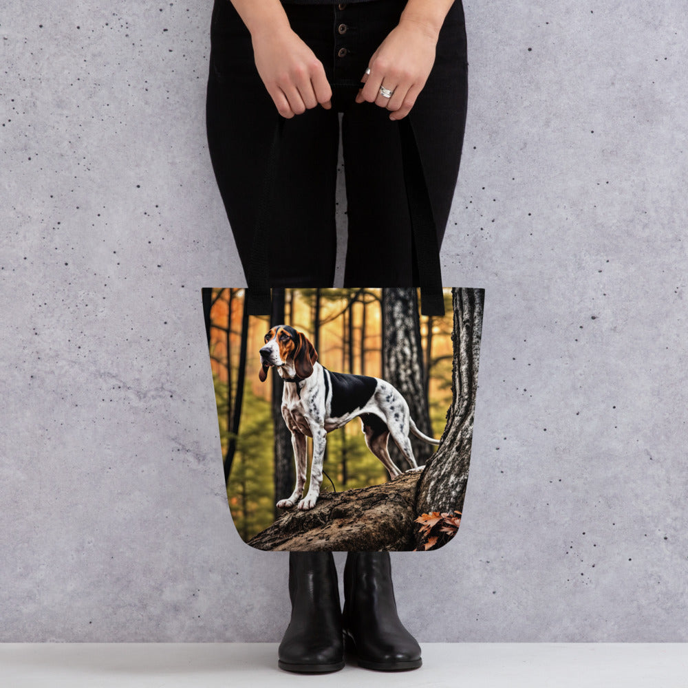 Tote bag-Treeing Walker Coonhound V3