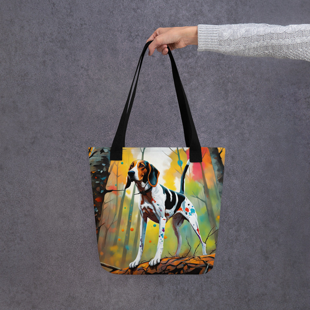 Tote bag-Treeing Walker Coonhound V4