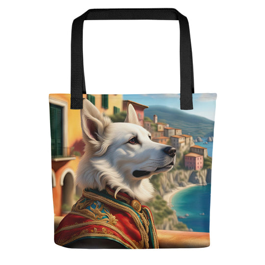 Tote bag-Volpino Italiano