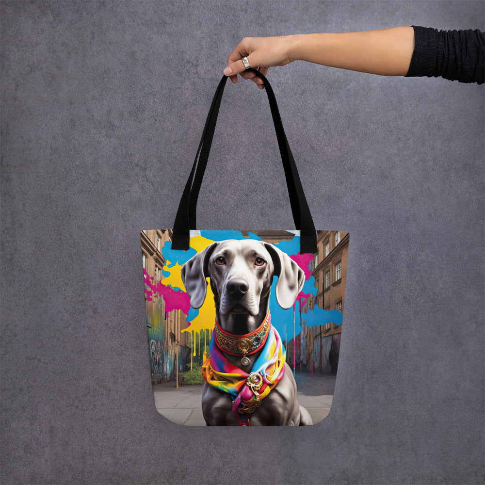 Tote bag-Weimaraner V5