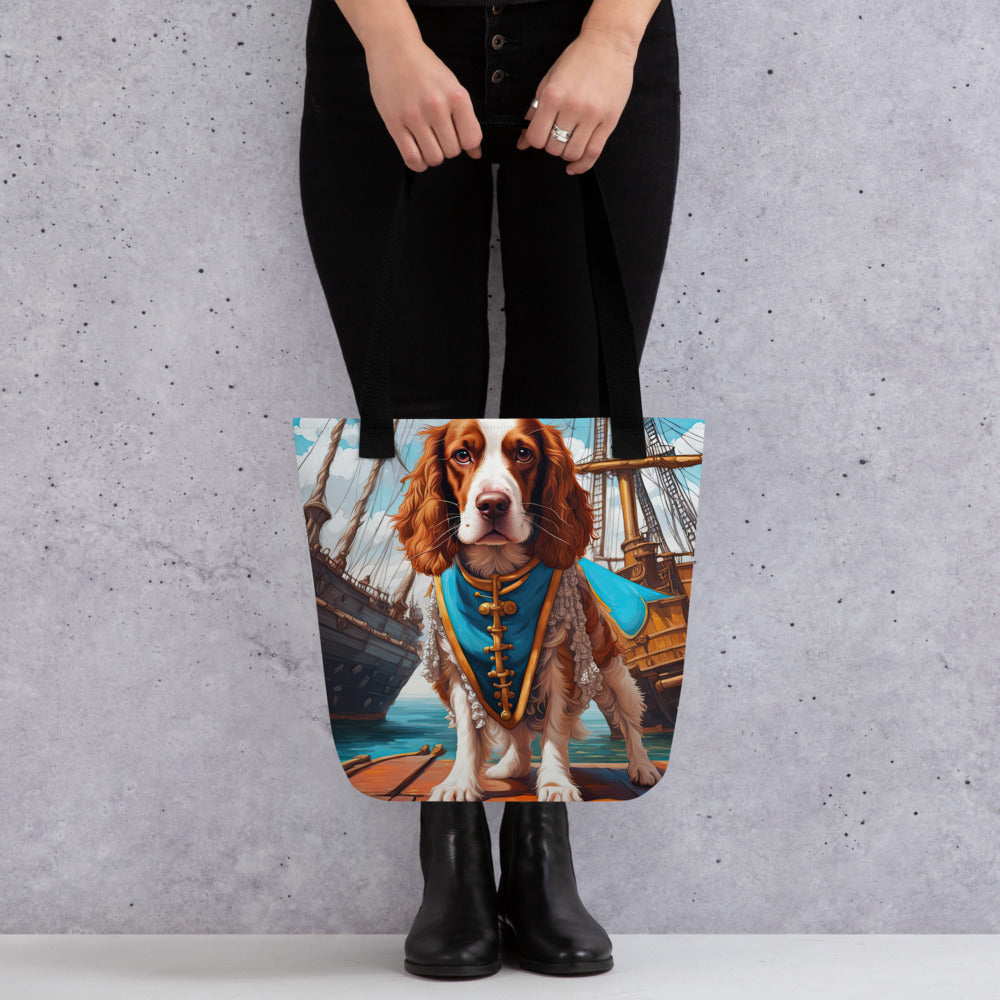 Tote bag-Welsh Springer Spaniel