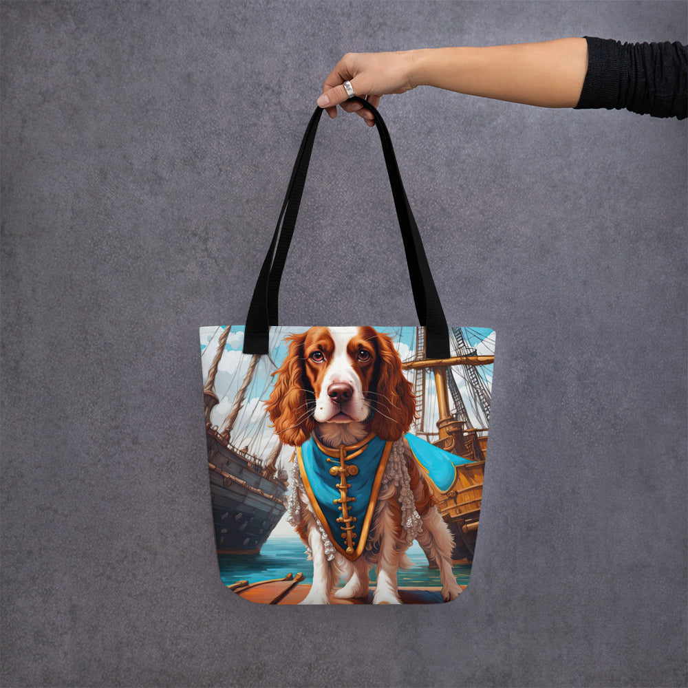 Tote bag-Welsh Springer Spaniel