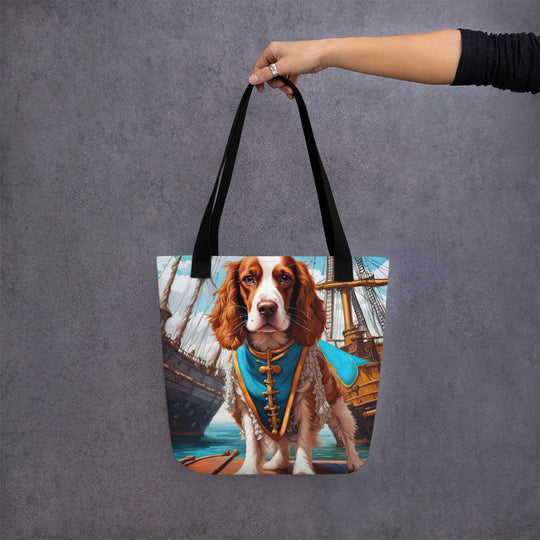 Tote bag-Welsh Springer Spaniel