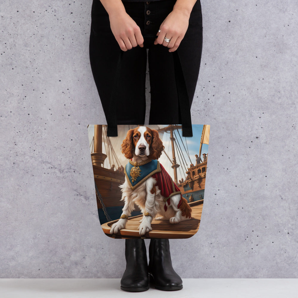 Tote bag-Welsh Springer Spaniel V2