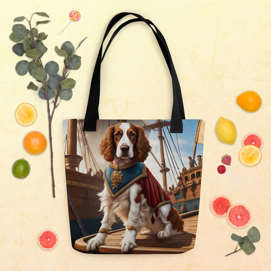 Tote bag-Welsh Springer Spaniel V2