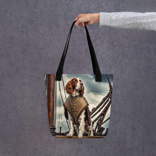 Tote bag-Welsh Springer Spaniel V3