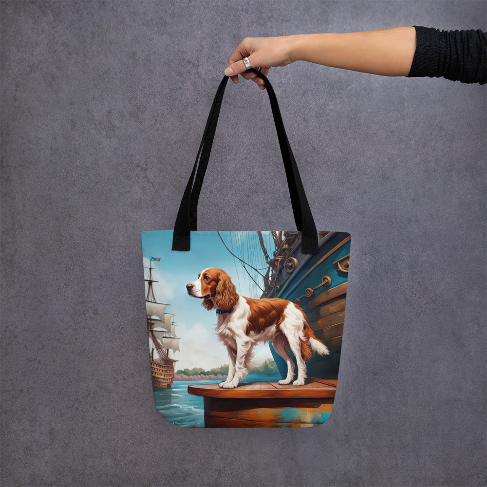 Tote bag-Welsh Springer Spaniel V4