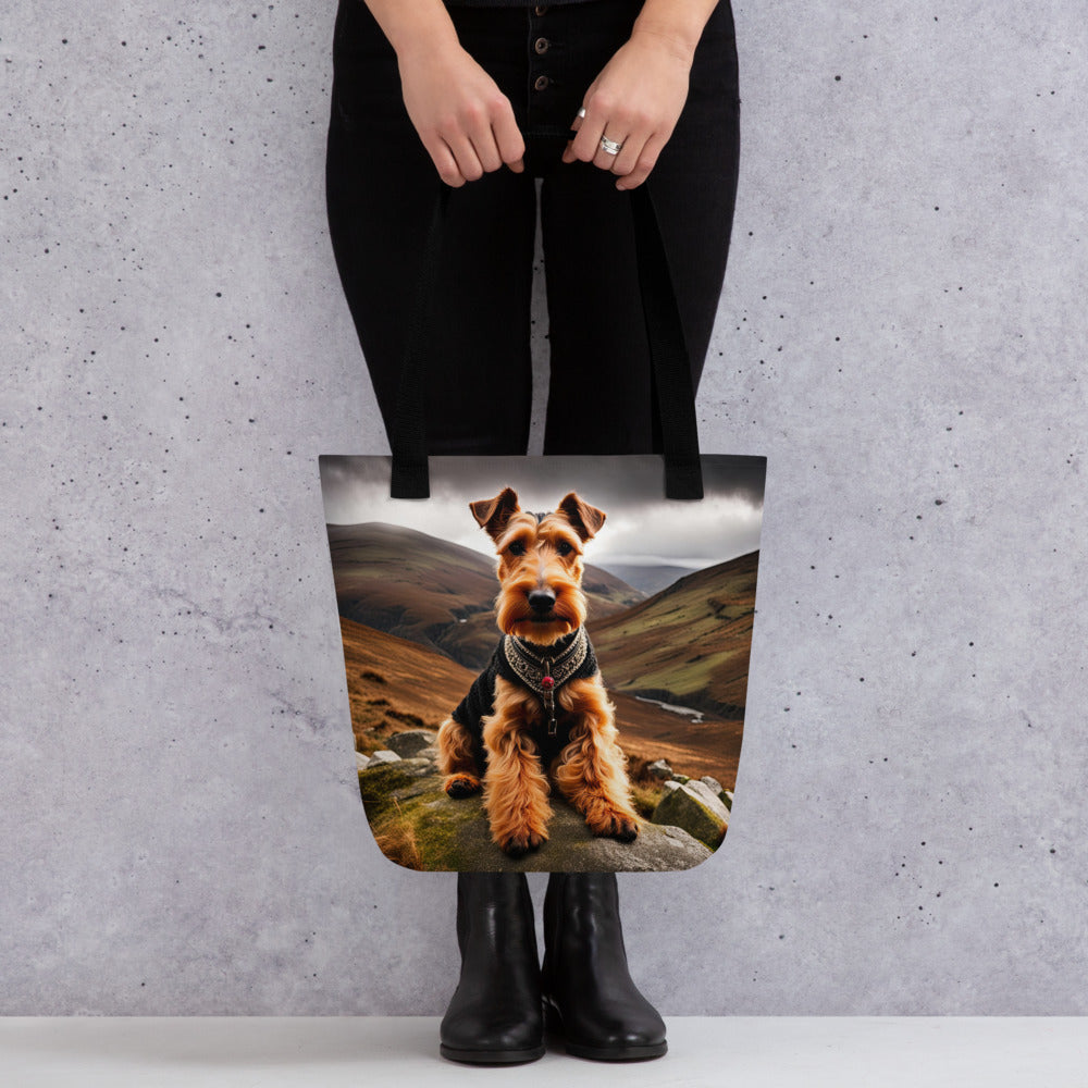 Tote bag-Welsh Terrier