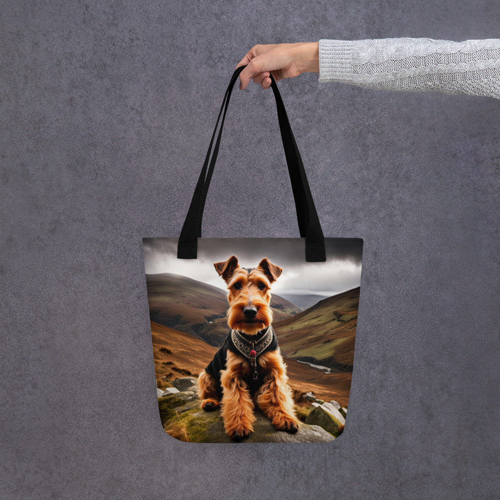 Tote bag-Welsh Terrier