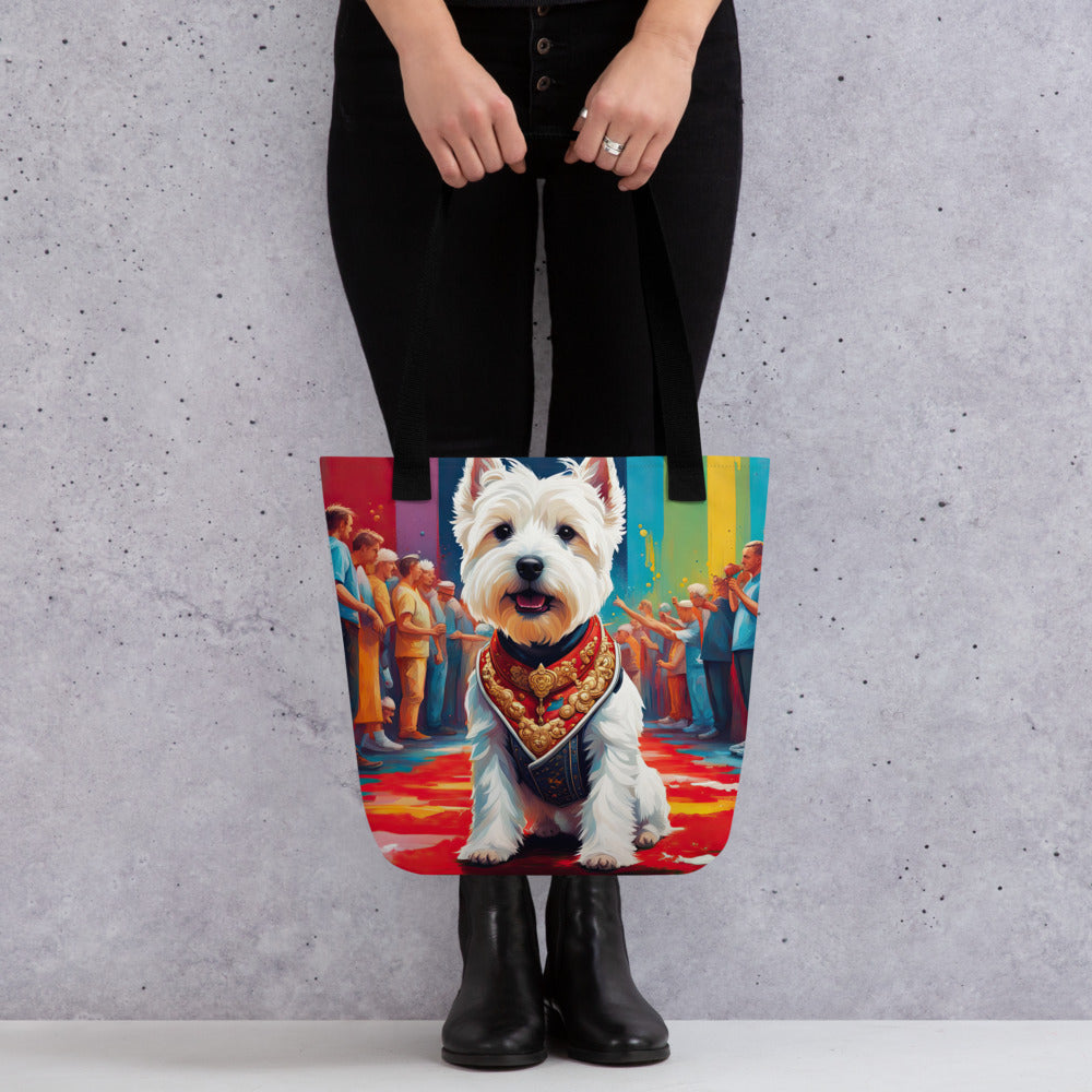 Tote bag-West Highland White Terrier V2