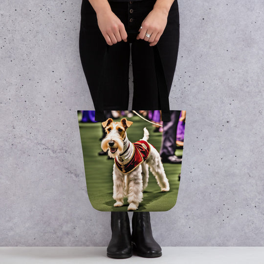 Tote bag-Wire Fox Terrier