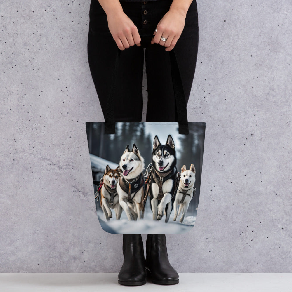 Tote bag-Yakutian Laika