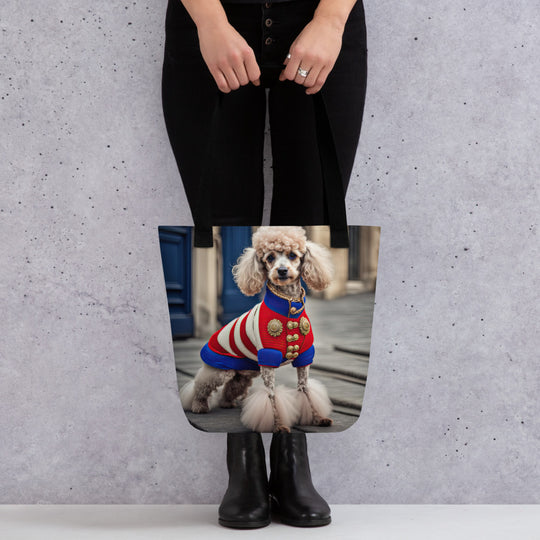 Tote bag-Poodle