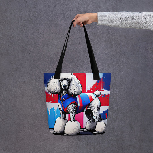 Tote bag-Poodle V4