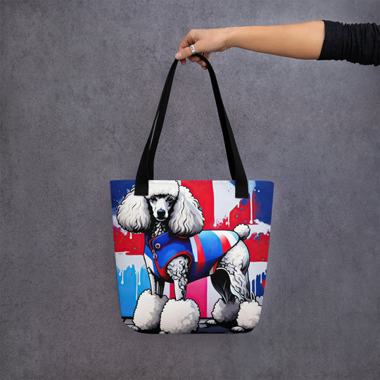 Tote bag-Poodle V4