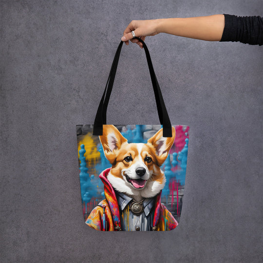 Tote bag-Pembroke Welsh Corgi  V4