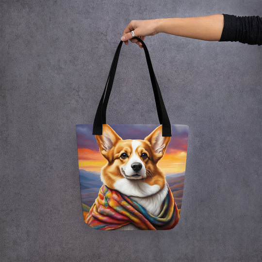 Tote bag-Pembroke Welsh Corgi  V5