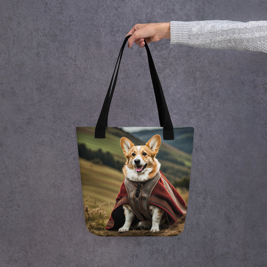 Tote bag-Pembroke Welsh Corgi  V6