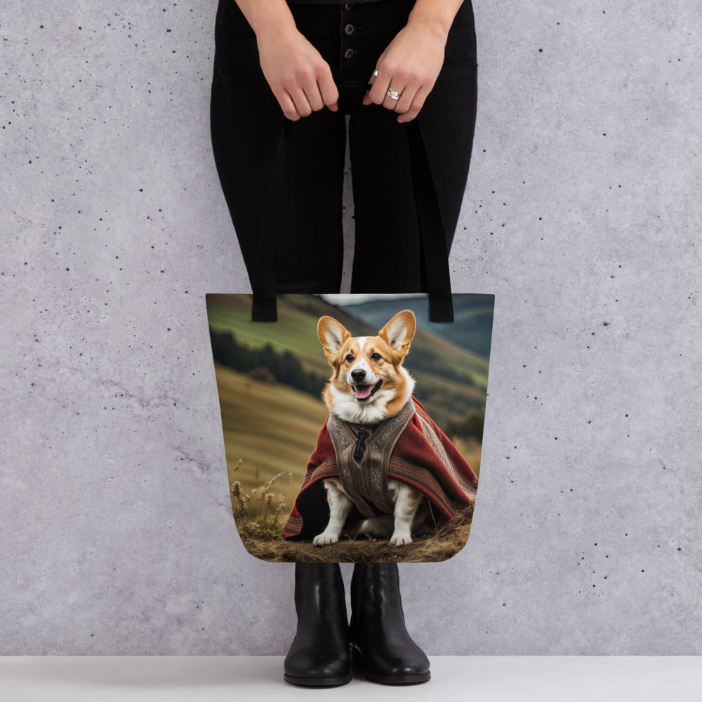 Tote bag-Pembroke Welsh Corgi  V6