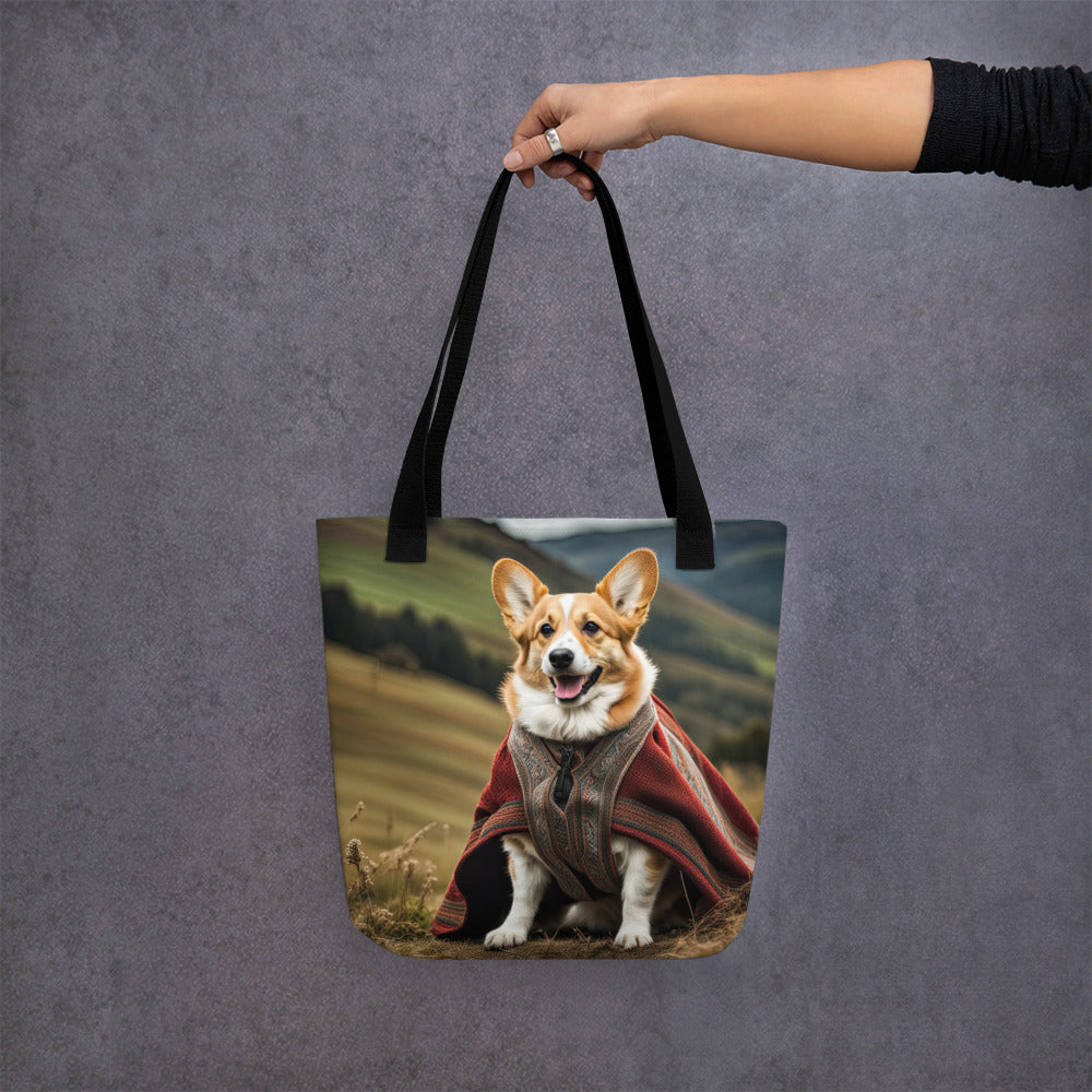 Tote bag-Pembroke Welsh Corgi  V6