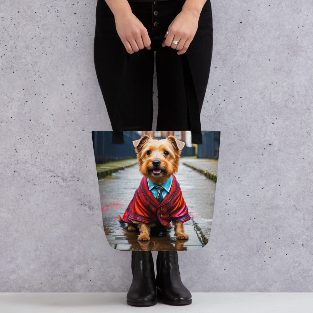 Tote bag-Norfolk Terrier