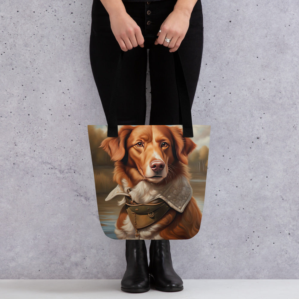 Tote bag-Novia Scotia Duck Trolling Retriever