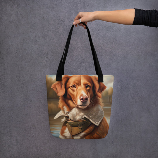 Tote bag-Novia Scotia Duck Trolling Retriever