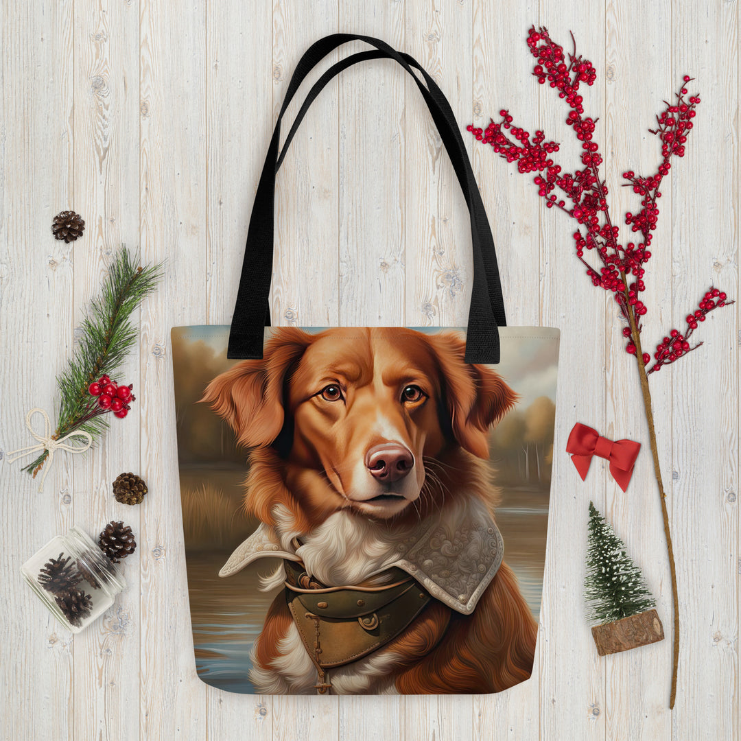 Tote bag-Novia Scotia Duck Trolling Retriever