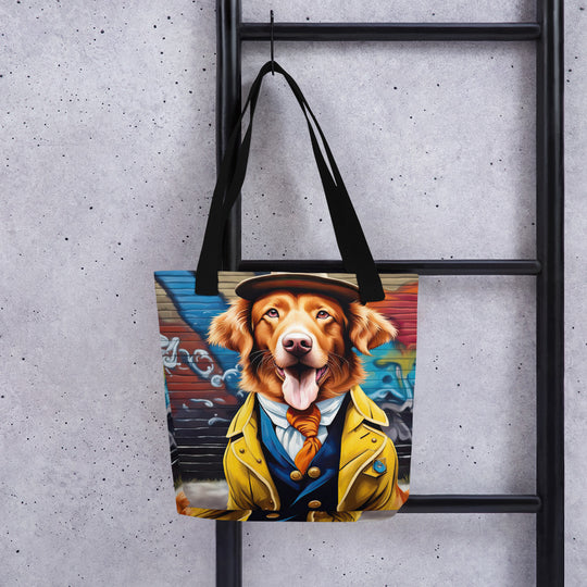 Tote bag-Novia Scotia Duck Trolling Retriever V3