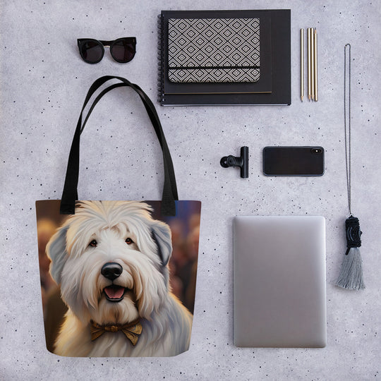 Tote bag-Old English Sheepdog V2