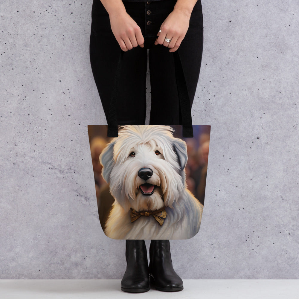 Tote bag-Old English Sheepdog V2