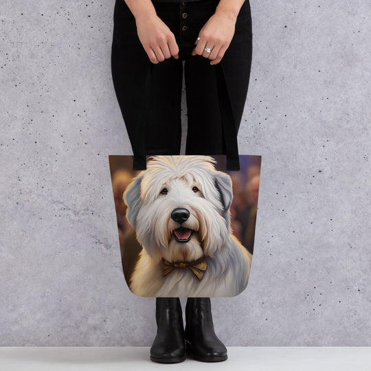 Tote bag-Old English Sheepdog V2