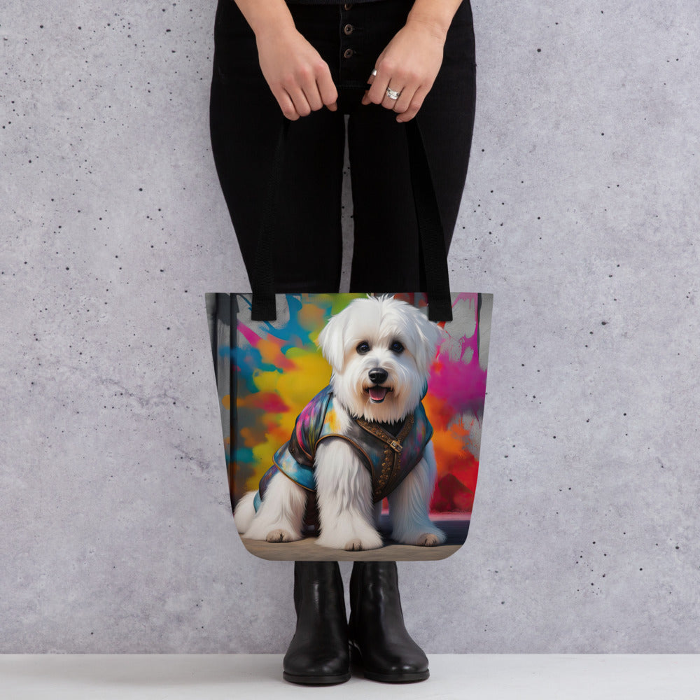 Tote bag-Old English Sheepdog V5