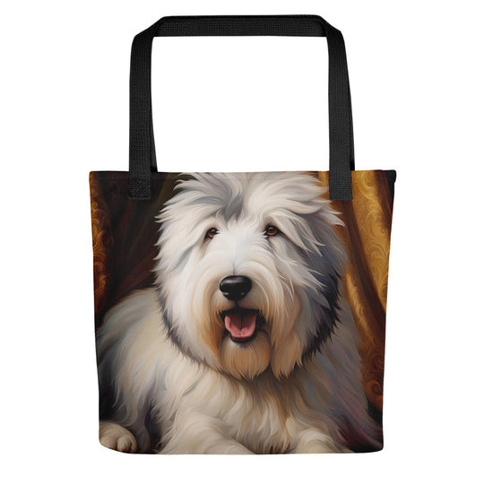 Tote bag-Old English Sheepdog V6