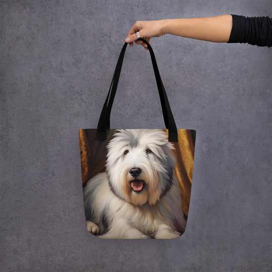 Tote bag-Old English Sheepdog V6